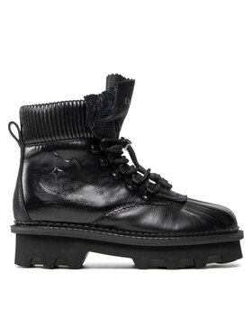 Eva Minge Šnurovacia obuv Eva Minge EM-41-10-001268 Čierna