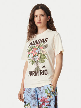 adidas adidas T-Shirt Fram Rio Graphic KR0280 Creme Regular Fit
