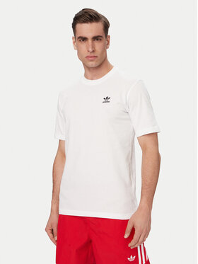 adidas adidas Футболка Trefoil Essentials JI8544 Білий Regular Fit