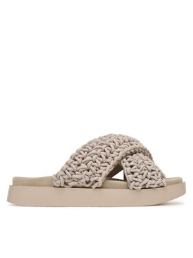 Inuikii Шльопанці Inuikii Woven 1004.003.0062 Світло-сірий