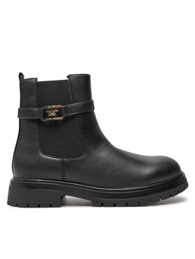 Tommy Hilfiger Čizme Tommy Hilfiger Chelsea Boot T3A5-33572-1351 S Crna