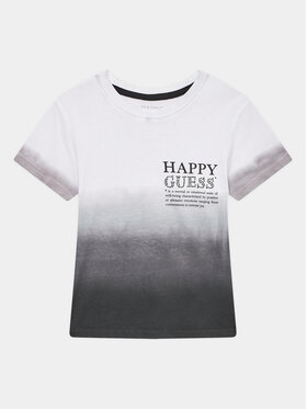 Guess Guess T-shirt J3YI37 K8HM4 Crna Boxy Fit