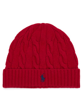 Polo Ralph Lauren Czapka Polo Ralph Lauren 710B23668008 Czerwony