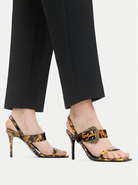 Versace Jeans Couture Босоніжки Versace Jeans Couture 79VA3S71 Чорний