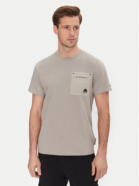 Moose Knuckles Moose Knuckles Футболка Dalon M15MT733 Сірий Regular Fit