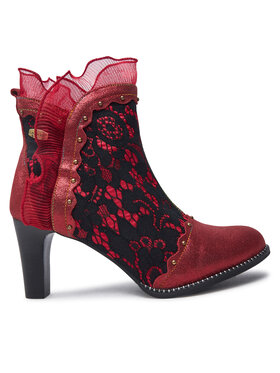 Laura Vita Členková obuv Laura Vita Alcbaneo 160 Červená