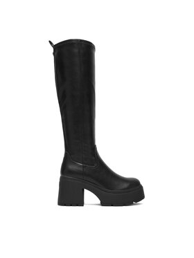 Buffalo Ботуши Buffalo Mila Hi Boot 1220084 Черен