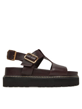 Clarks Босоніжки Clarks Orianna Sky 26181455 Бордовий