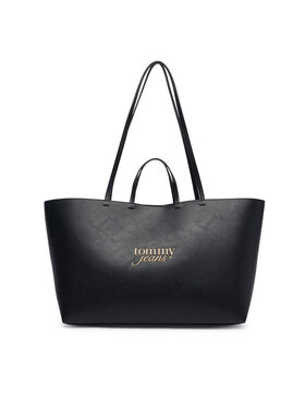 Tommy Jeans Geantă Tommy Jeans Tjw Must Tote AW0AW19051 Negru