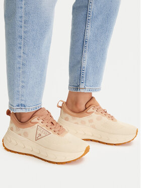 Guess Снікерcи Guess FLTRUN FAB12 Бежевий