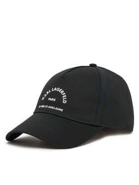 KARL LAGERFELD Cap KARL LAGERFELD A1W33201 Schwarz