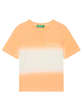 United Colors Of Benetton United Colors Of Benetton Футболка 3NPDG10J5 Оранжевий Regular Fit