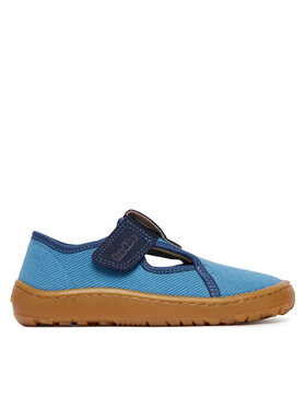 Froddo Тапочки Froddo Barefoot Canvas T-Bar G1700439-1 S Голубий