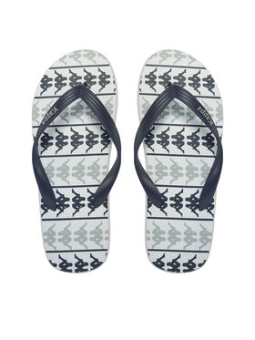 Kappa Žabky Kappa 371D2UW Blue Marine - White - Grey Lt Lead Tmavomodrá