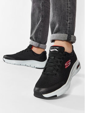 Skechers Снікерcи Skechers Arch Fit 232040/BKRD Чорний