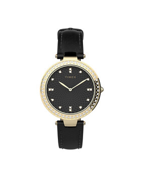 Timex Pulkstenis Timex City TW2V45100 Melns