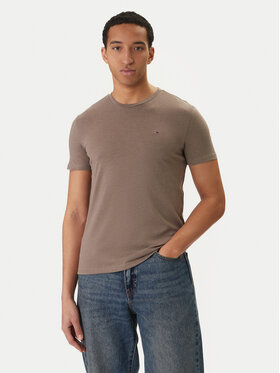 Tommy Jeans Tommy Jeans Camiseta DM0DM20363 Beis Slim Fit