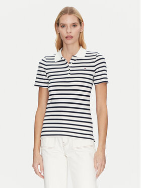 Tommy Hilfiger Tommy Hilfiger Polo 1985 WW0WW43225 Blu scuro Slim Fit