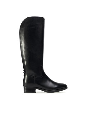 Geox Jātnieku tipa zābaki Geox D Felicity A D04G1A 00043 C9999 Melns