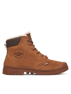 Palladium Turistická obuv Palladium Sp20 Cuff Lth Wp Wl 79067-291-M Hnědá