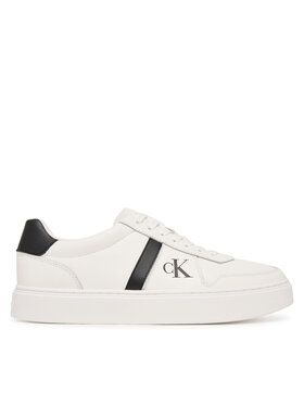 Calvin Klein Sneakers Calvin Klein Classic Cups Lace Lth Emb Tongue HM0HM02237 Weiß
