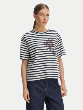 Weekend Max Mara Weekend Max Mara Camiseta Sabato 2615941112 Azul marino Regular Fit