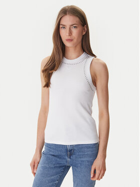 DKNY DKNY Top DJ5T1694 Blanco Slim Fit