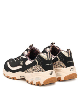Skechers Sneakersy Skechers D'Lites - Wild Charm 150877/BLK Čierna