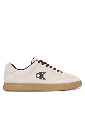 Calvin Klein Laisvalaikio batai Calvin Klein Low Prof Cupsole Su HM0HM02125 Balta