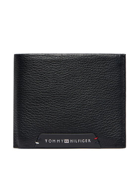 Tommy Hilfiger Портфейл Tommy Hilfiger Th Corp Mini Cc AM0AM14788 Черен