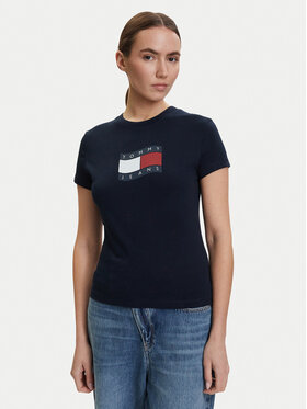 Tommy Jeans Tommy Jeans Camiseta DW0DW22781 Azul marino Regular Fit