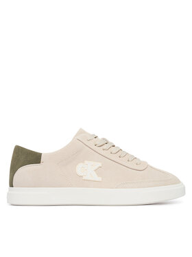 Calvin Klein Snīkeri Calvin Klein Low Pro Cups Wt Suede Mg HW0HW03144 Bēšs