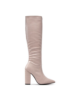 DeeZee Kozačky DeeZee ZALXXS220146 Béžová