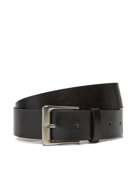 Calvin Klein Pánsky opasok Calvin Klein Classic Buckle 35Mm LV04G7027G Čierna