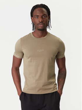 Guess Jeans Guess Jeans Camiseta M2YI72 I3Z14 Caqui Regular Fit