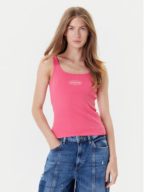 Guess Jeans Guess Jeans Top W5YP35 KA0H1 Rosa Regular Fit