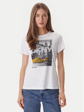 DKNY DKNY Camiseta DJ6T1748 Blanco Regular Fit