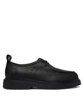 Calvin Klein Polobotky Calvin Klein Combat Apron Laceup Tu Lth HM0HM02245 Černá