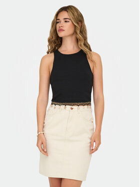 ONLY ONLY Топ Shelly 15325019 Чорний Slim Fit