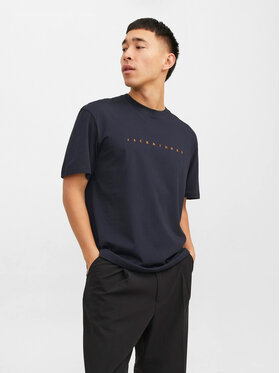 Jack & Jones Jack & Jones T-shirt Star 12234746 Blu scuro Relaxed Fit