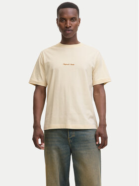 Jack & Jones Jack & Jones T-Shirt Norrebro 12282892 Creme Relaxed Fit