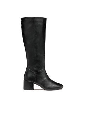 Geox Kozačky Geox D Eleana D46TWA 000TU C9999 Černá