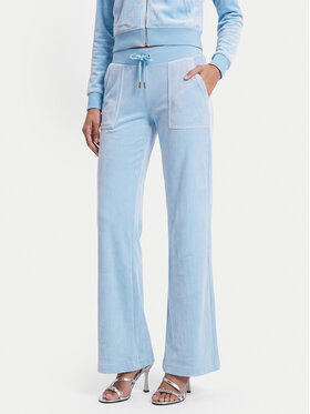 Juicy Couture Juicy Couture Pantaloni da tuta Layla JCSEBJ001 Celeste Flared Leg
