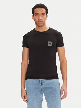 Emporio Armani Underwear Emporio Armani Underwear Majica EM000375 AF10798 UC001 Črna Slim Fit