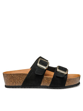 Geox Šľapky Geox D Brionia H D551DA 00022 C9999 Čierna