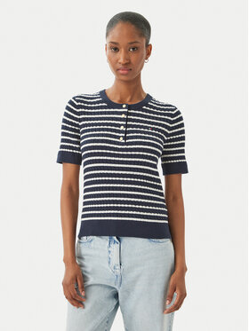 Tommy Hilfiger Tommy Hilfiger Polo WW0WW49613 Azul marino Slim Fit