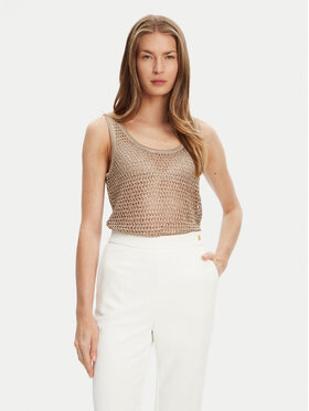 Guess Guess Топ W5YR29 Z37G0 Бежевий Regular Fit