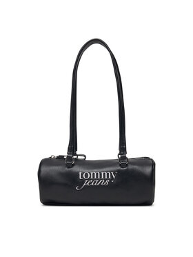 Tommy Jeans Soma Tommy Jeans Tjw Bold Script Shoulder Barrel AW0AW19055 Melns