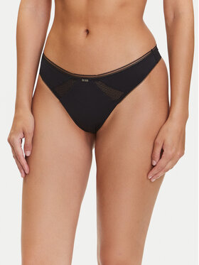 BOSS BOSS Tanga Pure 50545055 Fekete