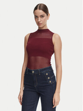 Morgan Morgan Top 252-MJULIE Guinda/burdeos Slim Fit
